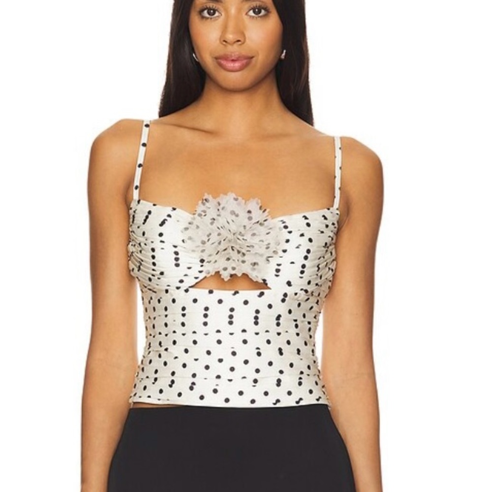 NWT self portrait silk top